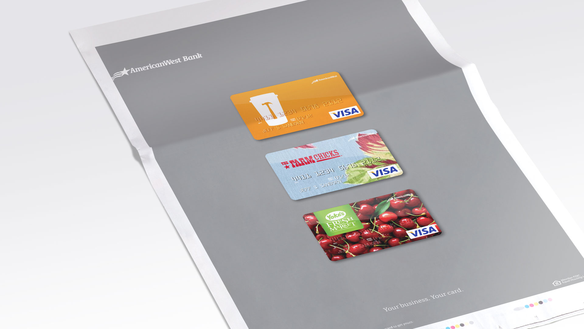 AmericanWest Bank - print ad