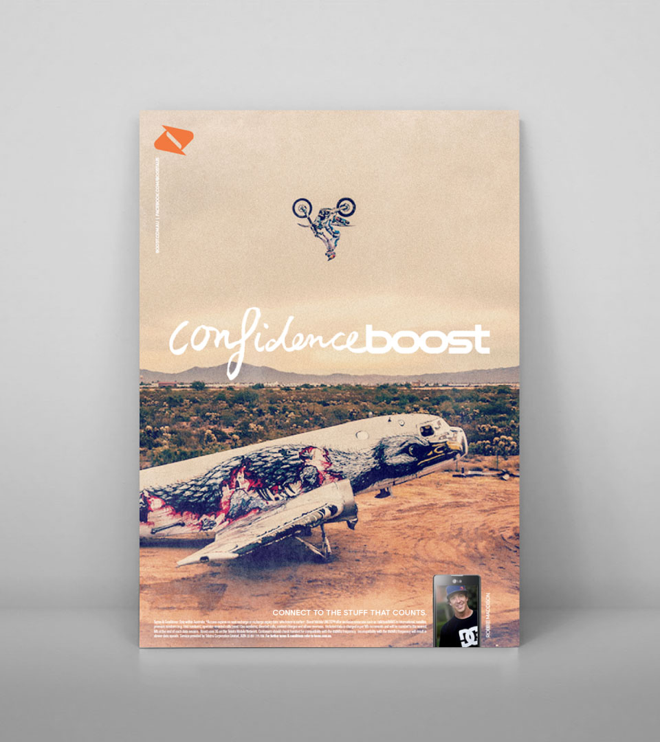 Boost Mobile - confidence boost