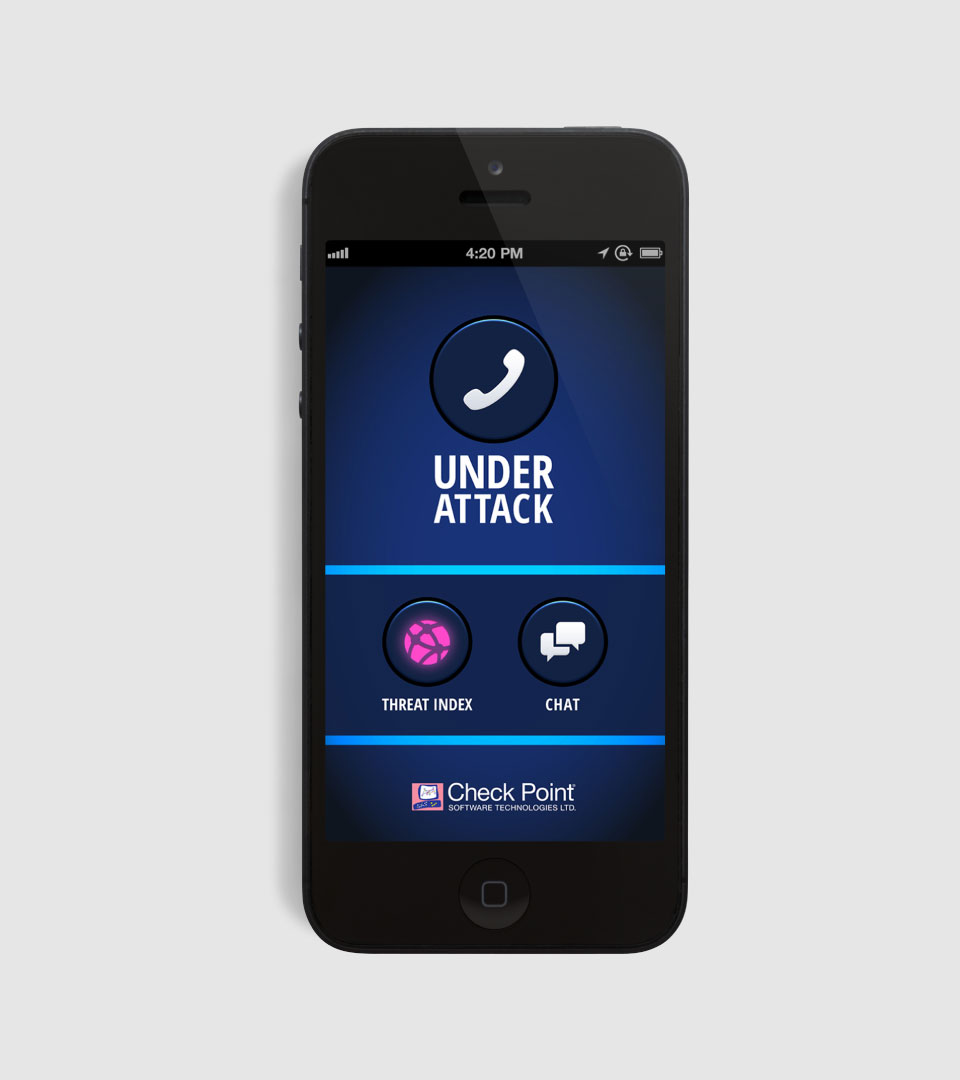 Check Point - mobile application ui