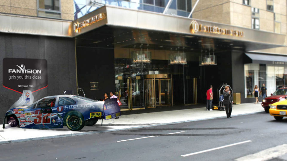 FanVision - outdoor installation