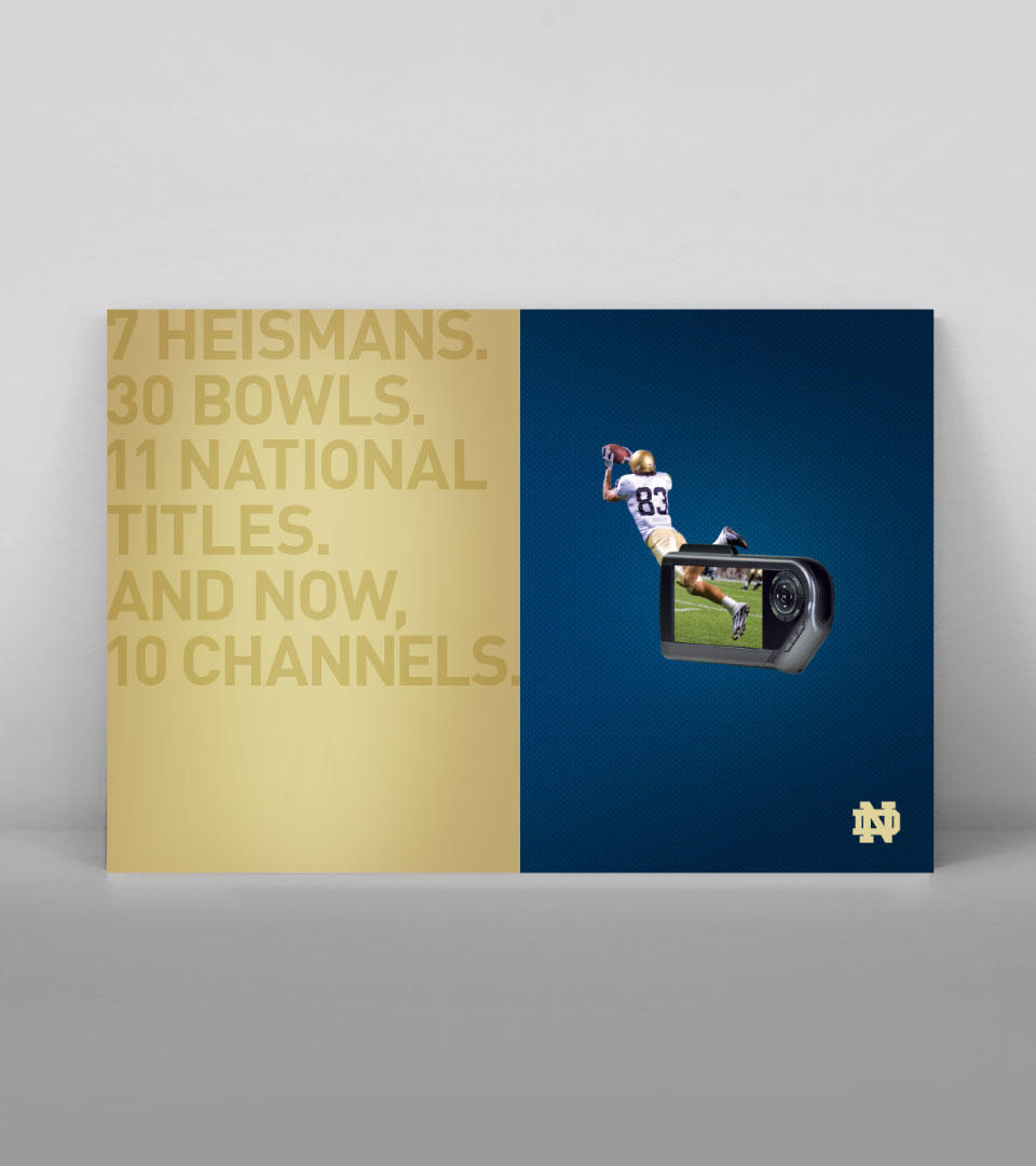 FanVision - print ads