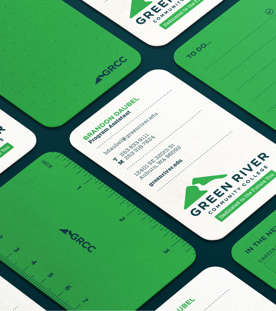Green River Community College - business cards