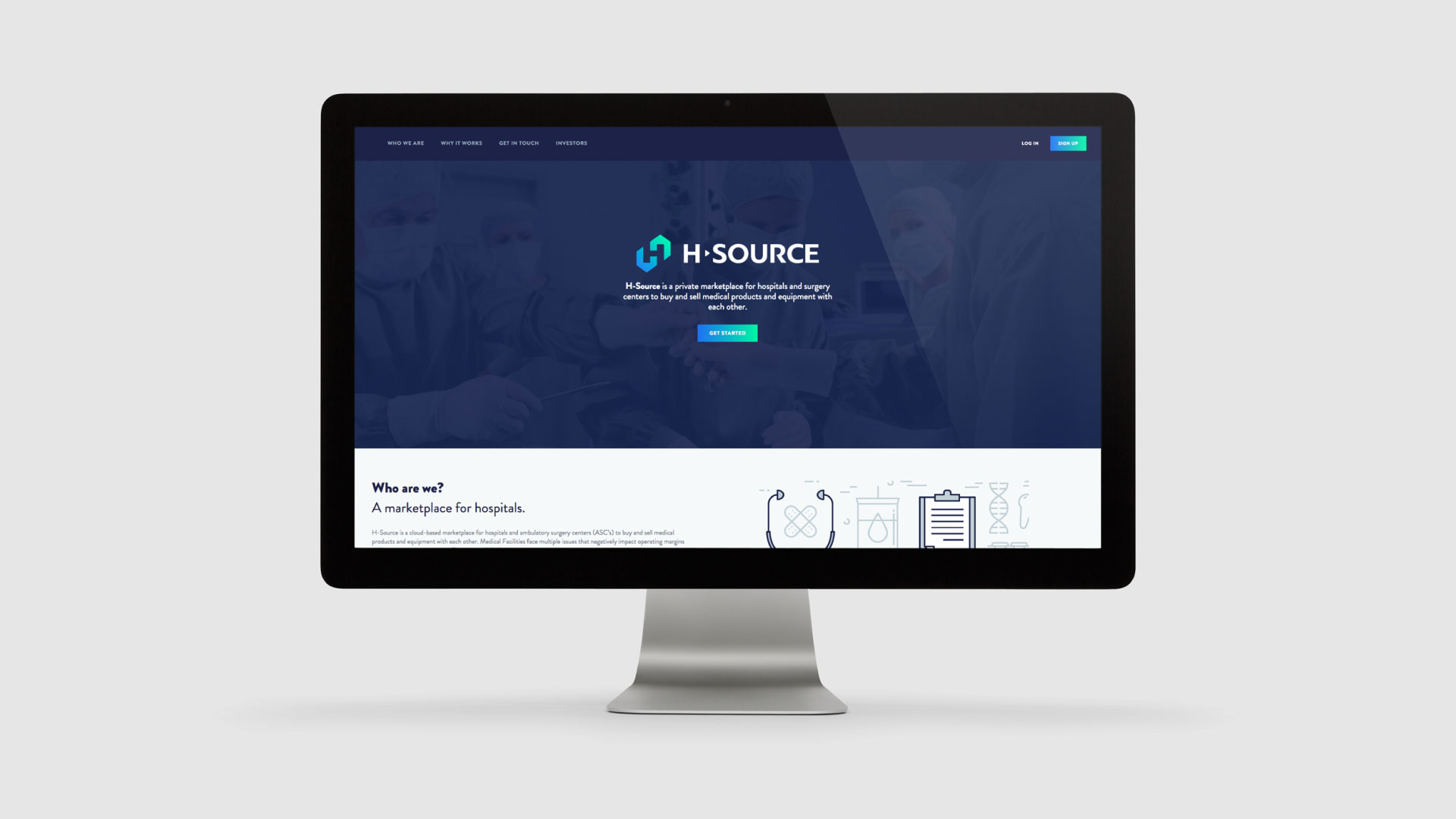 H-Source - web design