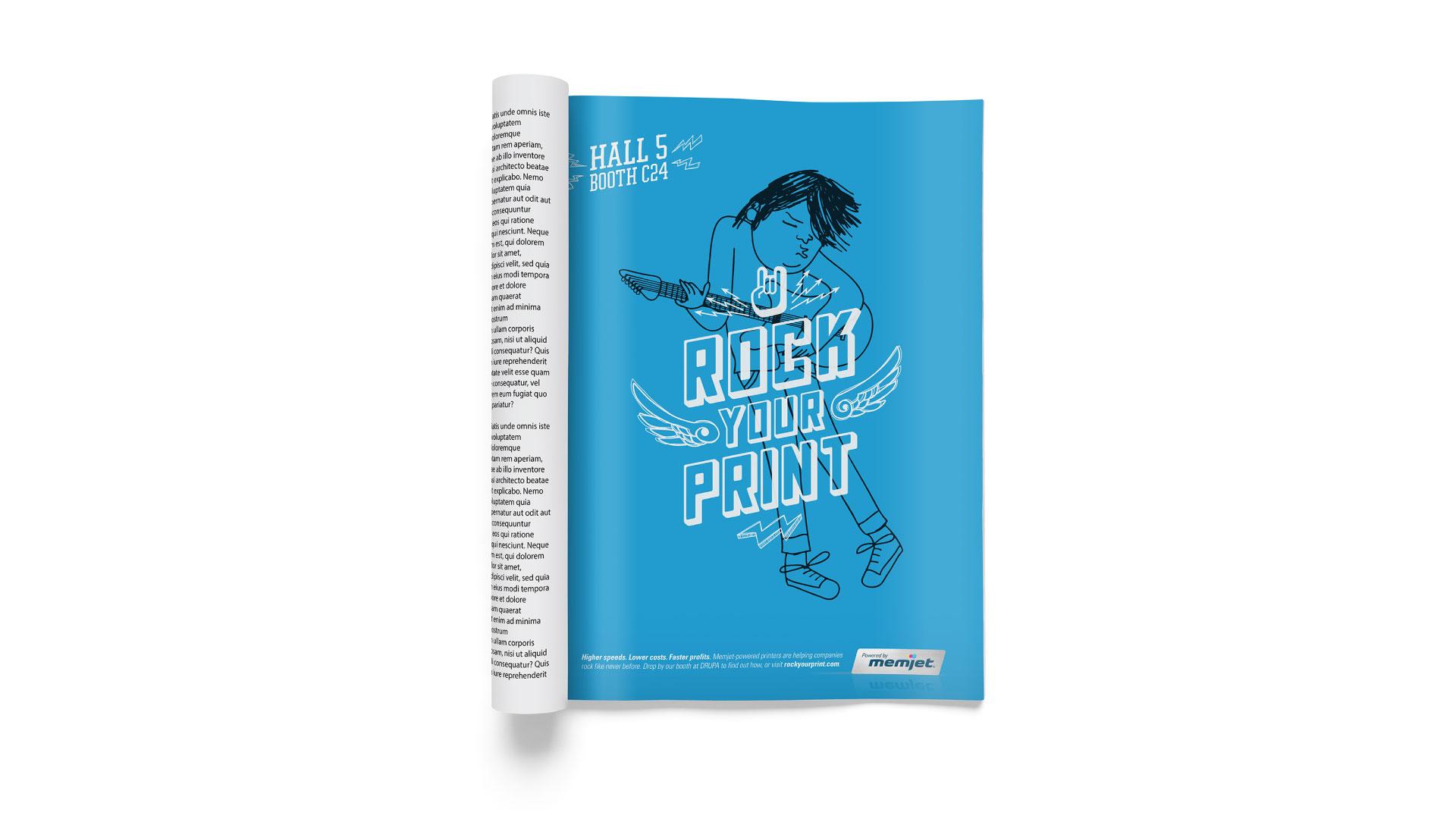 Memjet - print advertisement