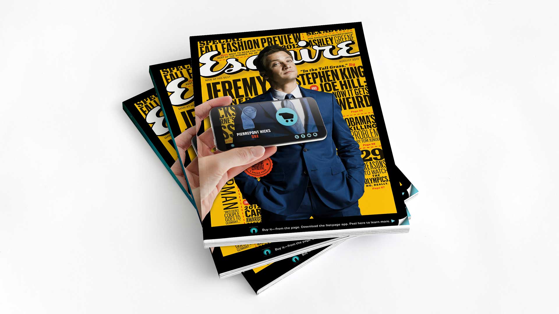 Netpage - print advertisement