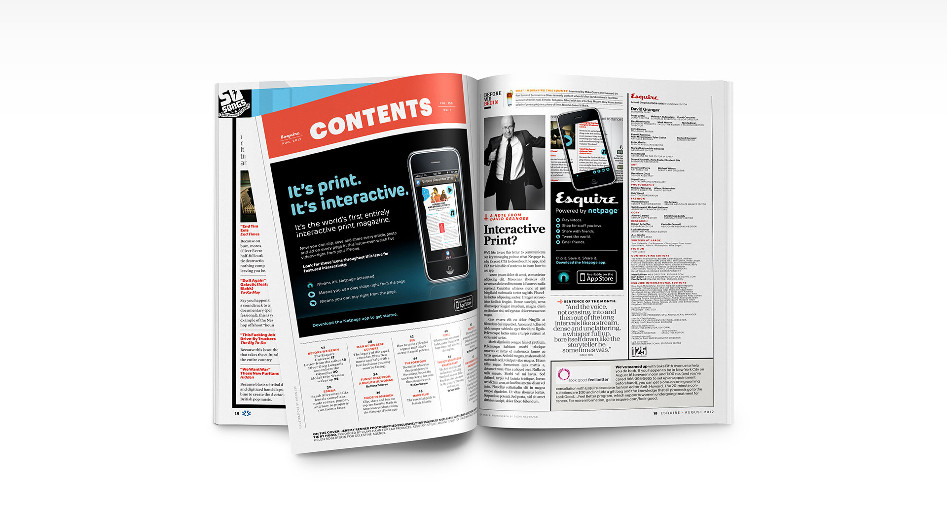 Netpage - print advertisement