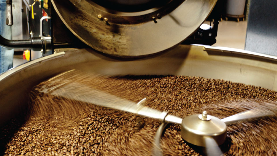 Thomas Hammer - photo of coffee roasting