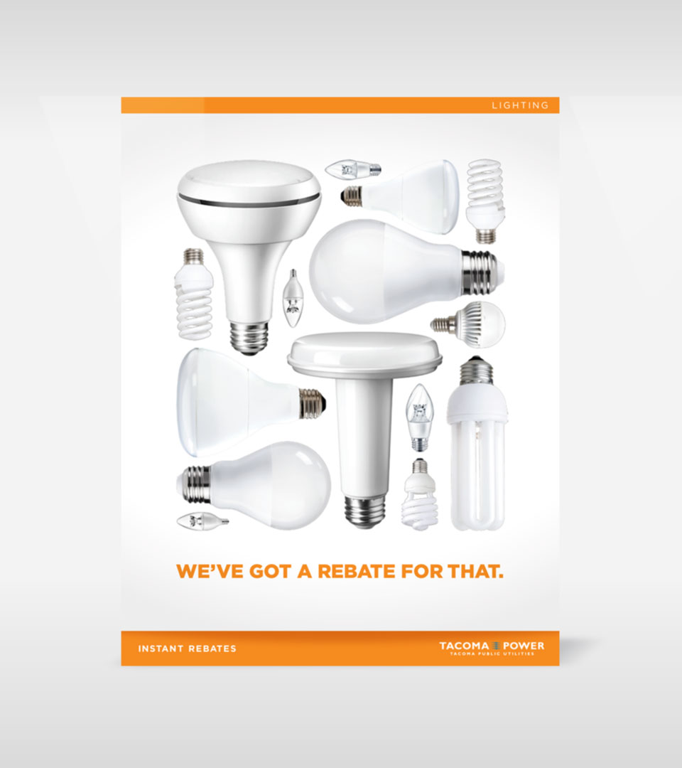 Tacoma Power - print design