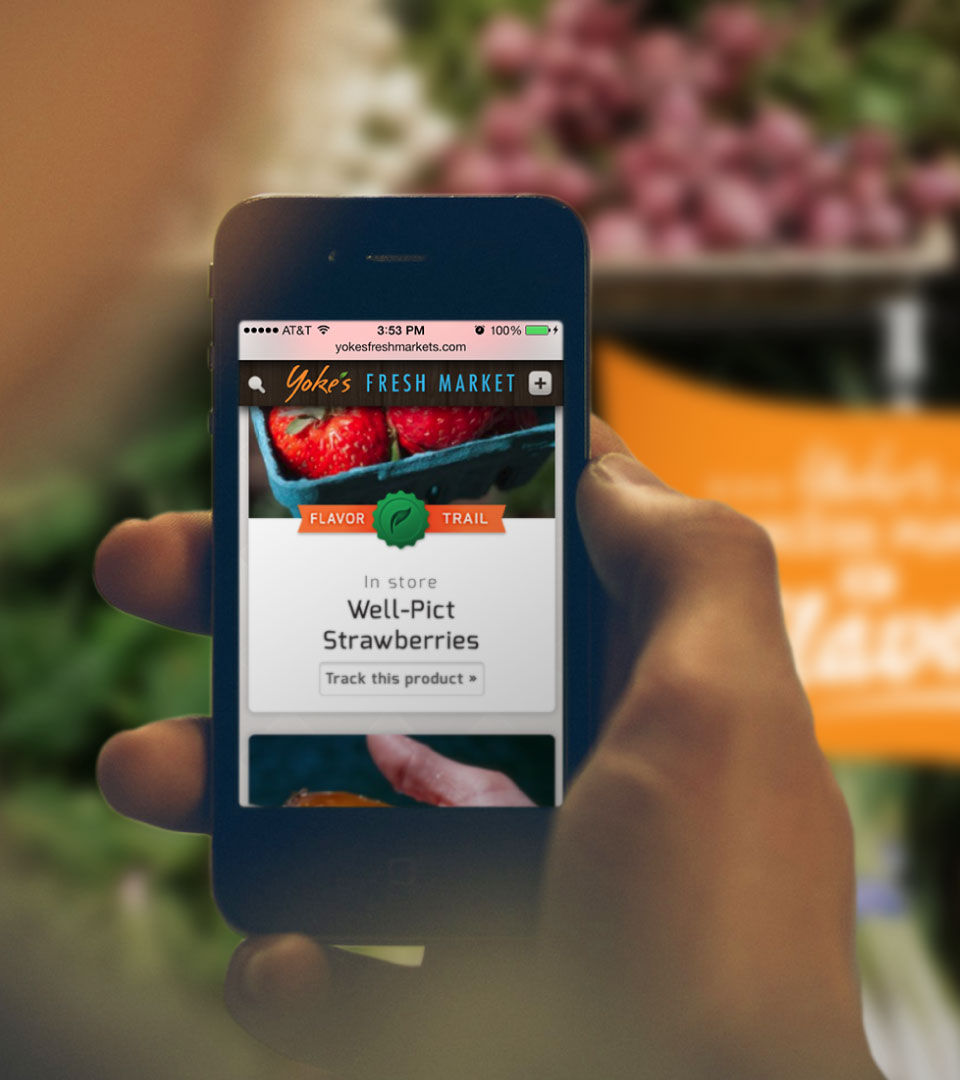 Yoke's Fresh Markets - mobile website