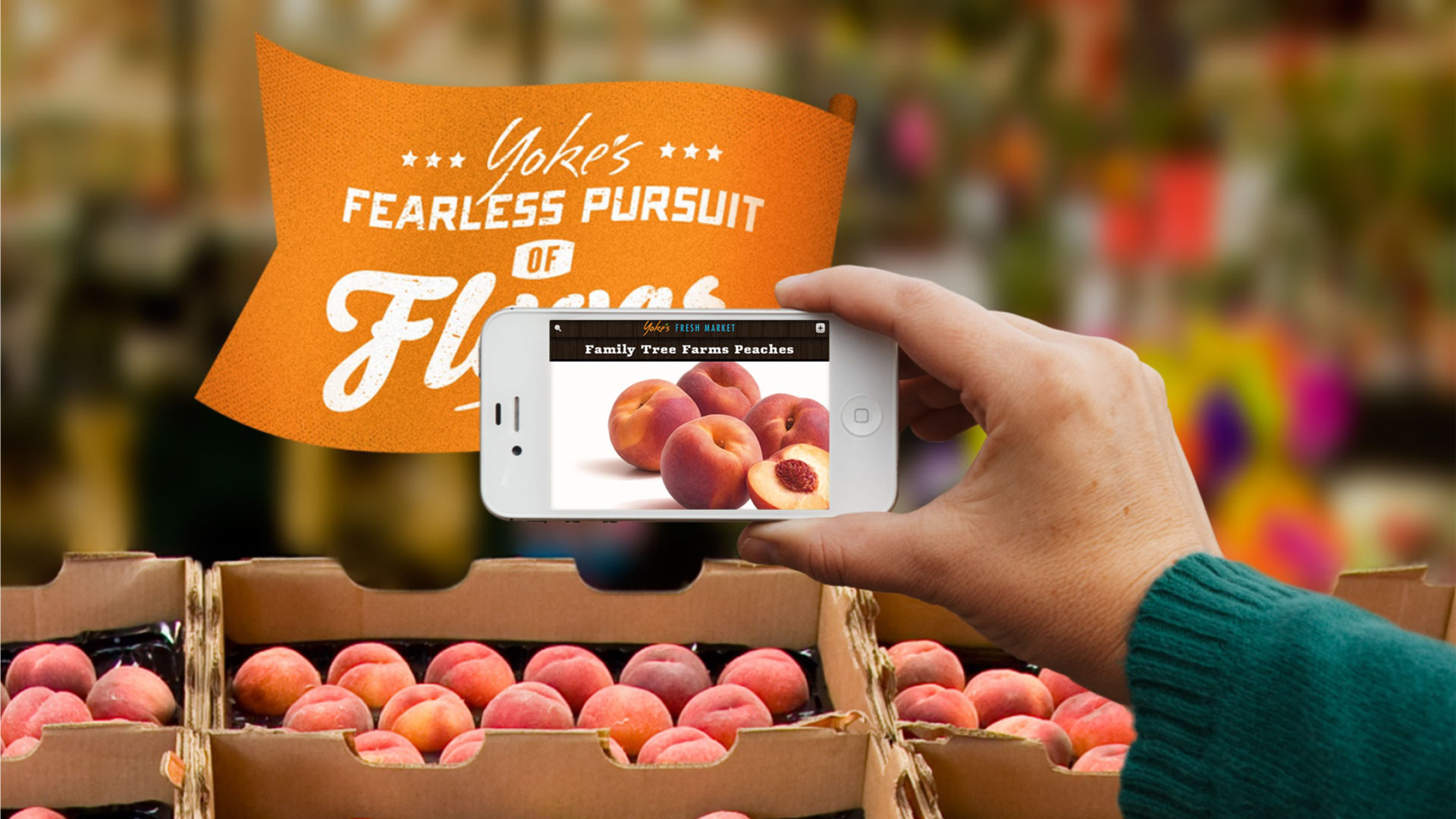 Yoke's Fresh Markets - in-store display