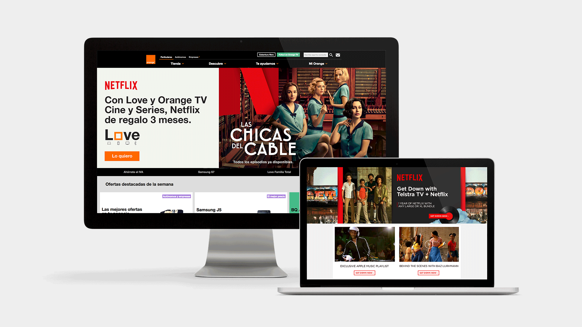 Netflix - user interface