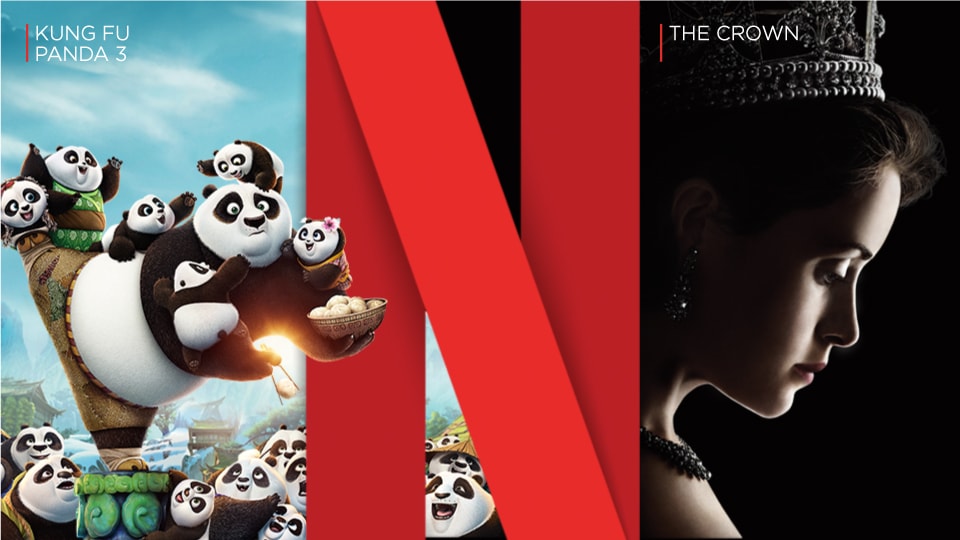 Netflix - Kung Fu Panda / The Crown