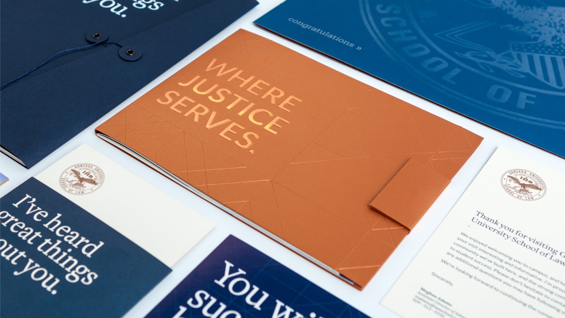 Gonzaga University School of Law - print materials