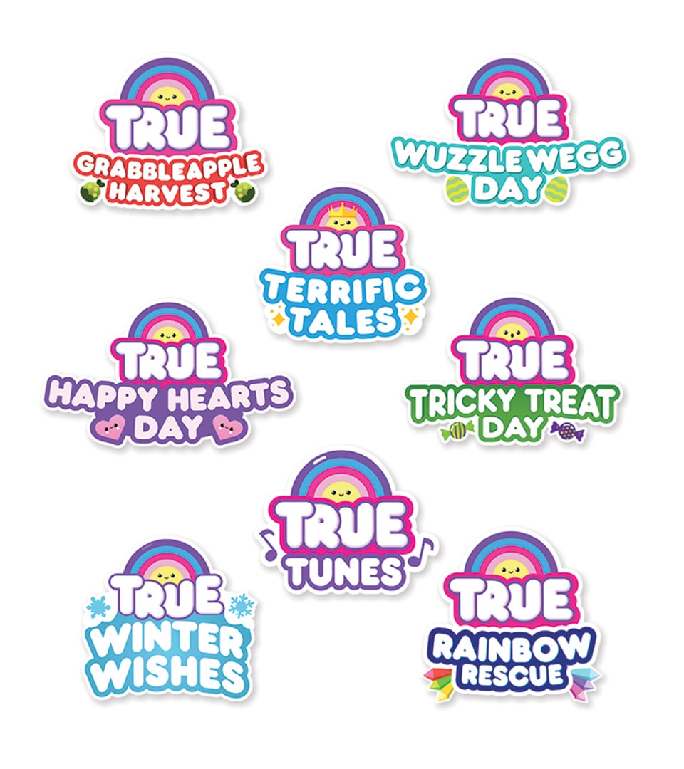 Netflix Product - title logos for True